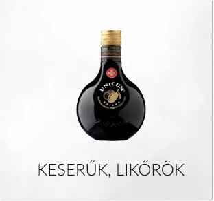 Keserűk, Likőrök