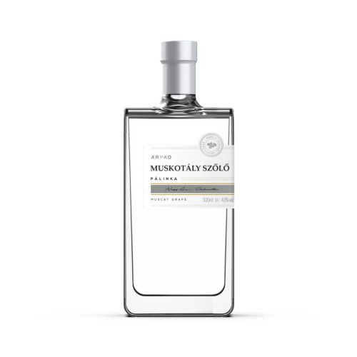 Árpád Silver Muskotály Szőlő Pálinka 0.5L 40%
