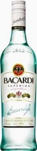 Bacardi Carta Blanca 1,0 37,5%