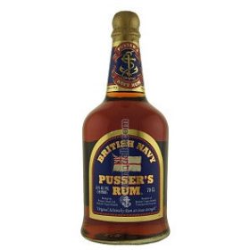 Pussers Black Label Rum 0,7L  54,5% Gunpowder Proof