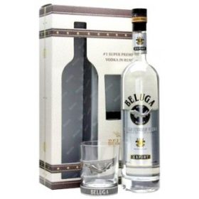 Beluga Noble Vodka 0,7 40% pdd. + pohár