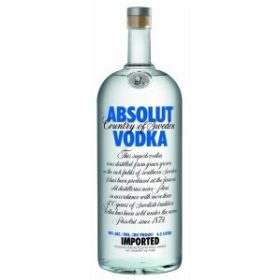 Absolut Blue Vodka 4,5 40% pdd.
