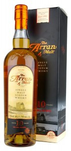 Arran Malt 10 years Unchillfiltered 46% dd.