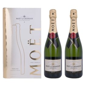 Moet et Chandon Brut Twin duplapack 2*0,75l  12% pdd.