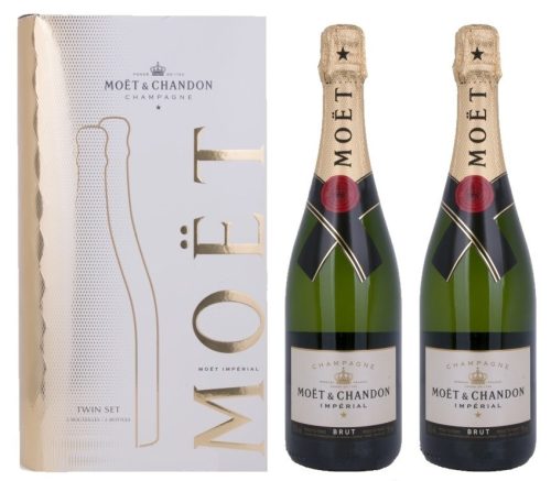 Moet et Chandon Brut Twin duplapack 2*0,75l  12% pdd.