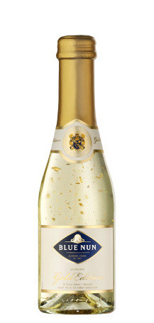 Blue Nun 24K Gold kisüveges - aranylapos, száraz 0,2L 11%