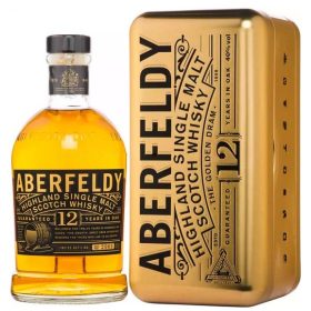 Aberfeldy 12 years 0,7l 40% Gold Bar Edt. fém dd.