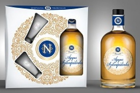 Nosztalgia Ágyas Szilvapálinka 40% pdd.+ 2 pohár