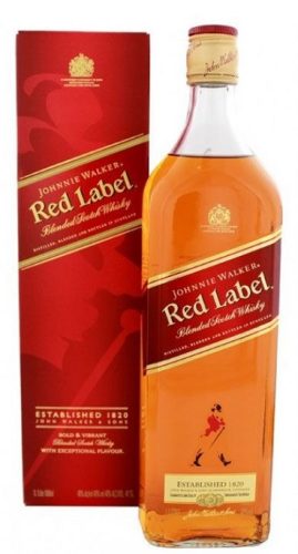 Johnnie Walker Red 1,0  40% pdd.