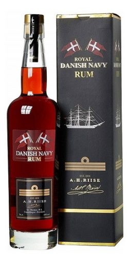 A.H. Riise Royal Danish Navy Rum 0,7  40% pdd.