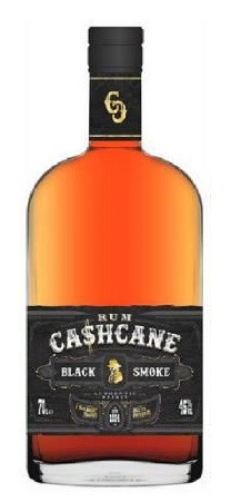 Cashcane Black Smoke Rum from Barbados 0,7  45% 