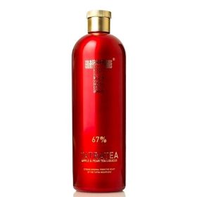 Tatratea "piros" alma és körte tea likőr 67%