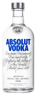 Absolut Blue Vodka 0,7 40%