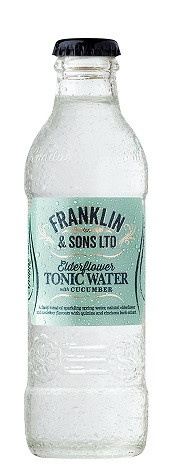Franklin and Sons Elderflower Tonic with Cucumber (TÁLCA: 0,2L*24db)