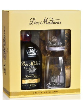 Dos Maderas Seleccion Superior Reserve 42% pdd. + 2 pohár