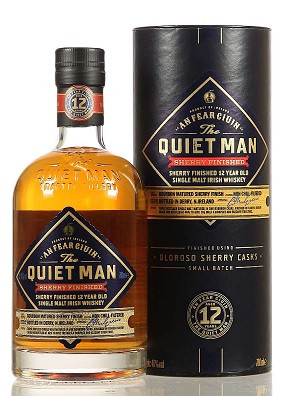 Quiet Man Sherry Finished 12 years Single Malt 0,7 46% dd.