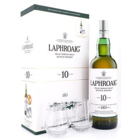 Laphroaig 10 years 40% pdd. + pohár