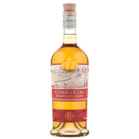 Conde de Cuba 5 éves rum 38%