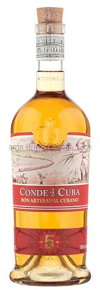 Conde de Cuba 5 éves rum 38%