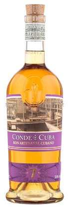 Conde de Cuba 7 éves rum 38%