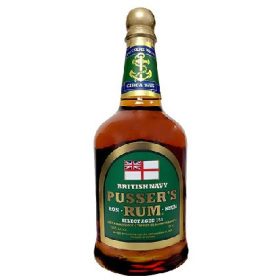 Pussers Select Aged 151 Ovefproof Green Label 75,5%