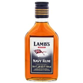 Lambs Navy Rum 0,2 40% laposüvegben