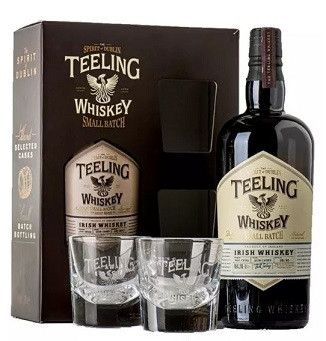 Teeling Small Batch 46% papír dd.+ 2 pohár