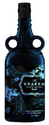 Kraken Black Spiced 0,7 40% Limitált kiadású sötétkék üvegben