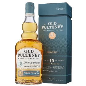 Old Pulteney 15 years 46% pdd.
