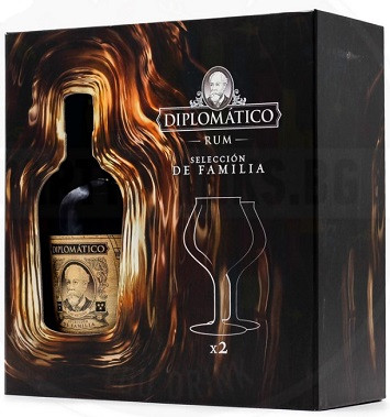 Diplomatico Seleccion de Familia 43% dd.+ 2 pohár