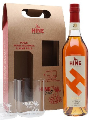 H by Hine VSOP 0,7 40% pdd.+ 2 pohár