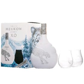 Meukow Cognac XO Ice Panther 0,7 40% pdd.+ 2 pohár