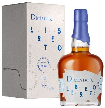Dictador Libreto 1996 American Oak Cask 44% pdd.