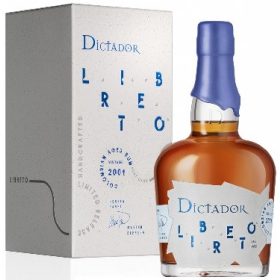 Dictador Libreto 2001 American Oak Cask 42% pdd.
