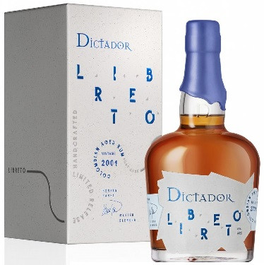 Dictador Libreto 2001 American Oak Cask 42% pdd.
