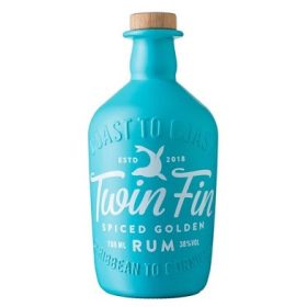 Twin Fin Spiced Gold rum 38%