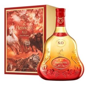   Hennessy XO 0,7 40% dd. (piros/arany) YAN PEI-MING Limitált kiadás