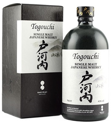 Togouchi Single Malt Japanese Whisky 43% pdd.