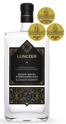Lunczer Szeder-Málna pálinka 44% 0,35L Prémium pálinka