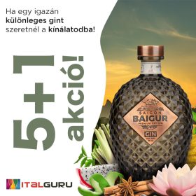 Saigon Baigur Dry Gin 43%  AKCIÓS CSOMAG 5+1 db