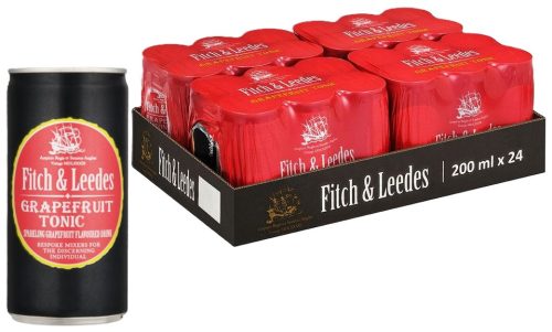 Fitch & Leedes Grapefruit tonic - grapefruit ízesítéssel (TÁLCA: 0,2L*24db)