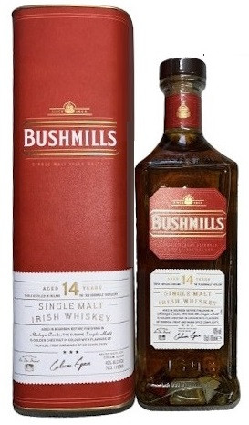 Bushmills 14 years Malaga Cask Finish 40% dd.