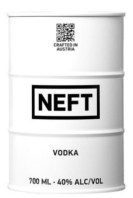 Neft Vodka (fehér hordó) 0,7 40%