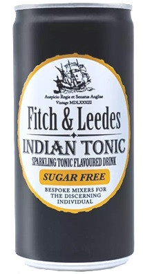 Fitch & Leedes Sugar Free tonic - cukormentes (TÁLCA: 0,2L*24db)