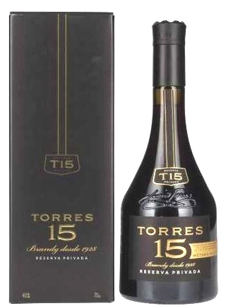 Torres 15 years Imperial Brandy Reserva Privada 0,7L 40% pdd.