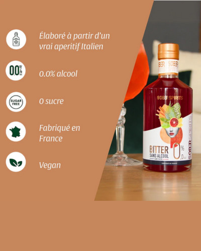 Sober Spirits Bitter 0,0% alkoholmentes 0,5 L