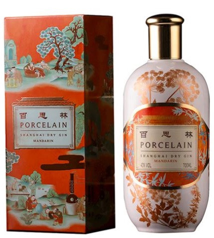 Porcelain Mandarin Gin 43% pdd.