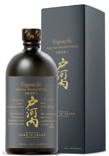 Togouchi Whisky 15 éves 43,8% pdd.