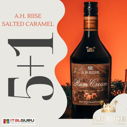 A.H. Riise Salted Caramel - krémlikőr, tengeri sóval 17% AKCIÓS CSOMAG: 5+1