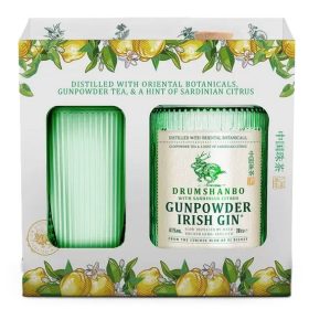   Drumshanbo Sardinian Citrus Gunpowder Irish Gin 0,7 43% pdd. + pohár